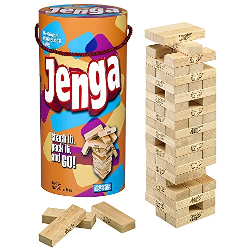 New Hasbro Gaming Jenga Wooden Blocks - Kidsy