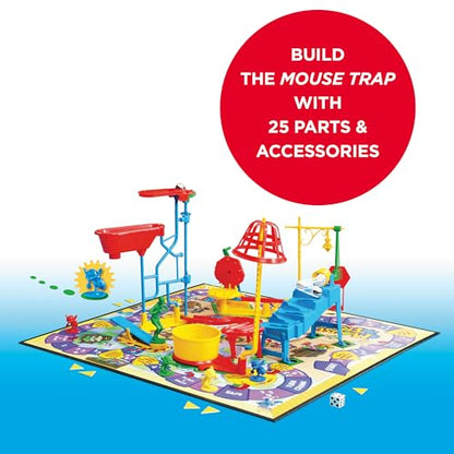 New Hasbro Gaming Mouse Trap Board Game 2 to 4 Players 6 Years and Up - Kidsy