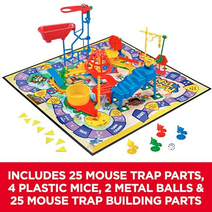 New Hasbro Gaming Mouse Trap Board Game 2 to 4 Players 6 Years and Up - Kidsy