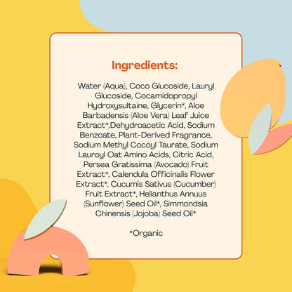 New Hello Bello Baby Shampoo & Body Wash (Honeysuckle Bloom Scented, 10oz Bottle) - Kidsy