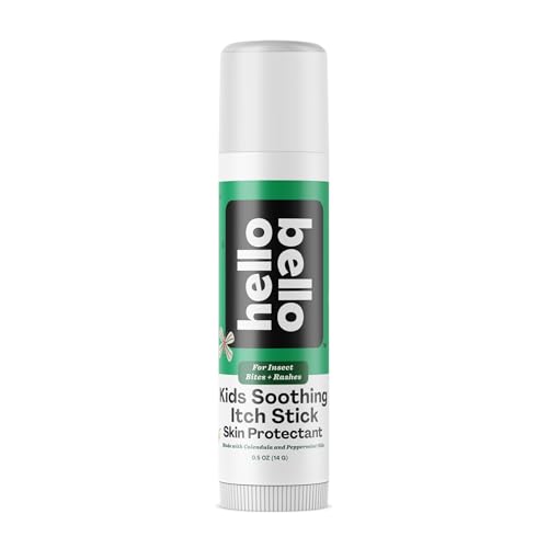 New Hello Bello Kids Soothing Itch Stick (0.5 oz, Skin Protectant with Calendula and Peppermint Oils) - Kidsy