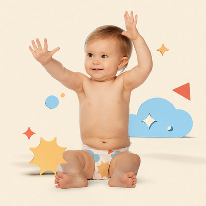 New Hello Bello Premium Baby Diapers (Size 2, 74 Count) - Kidsy