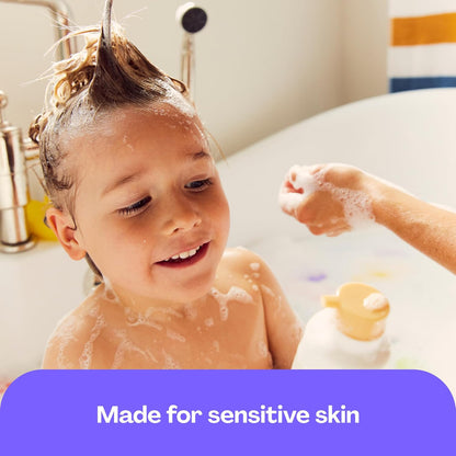 New Hello Bello Ultra-Hydrating Baby Shampoo & Body Wash (Soft Lavender Scent, 10oz Bottle) - Kidsy