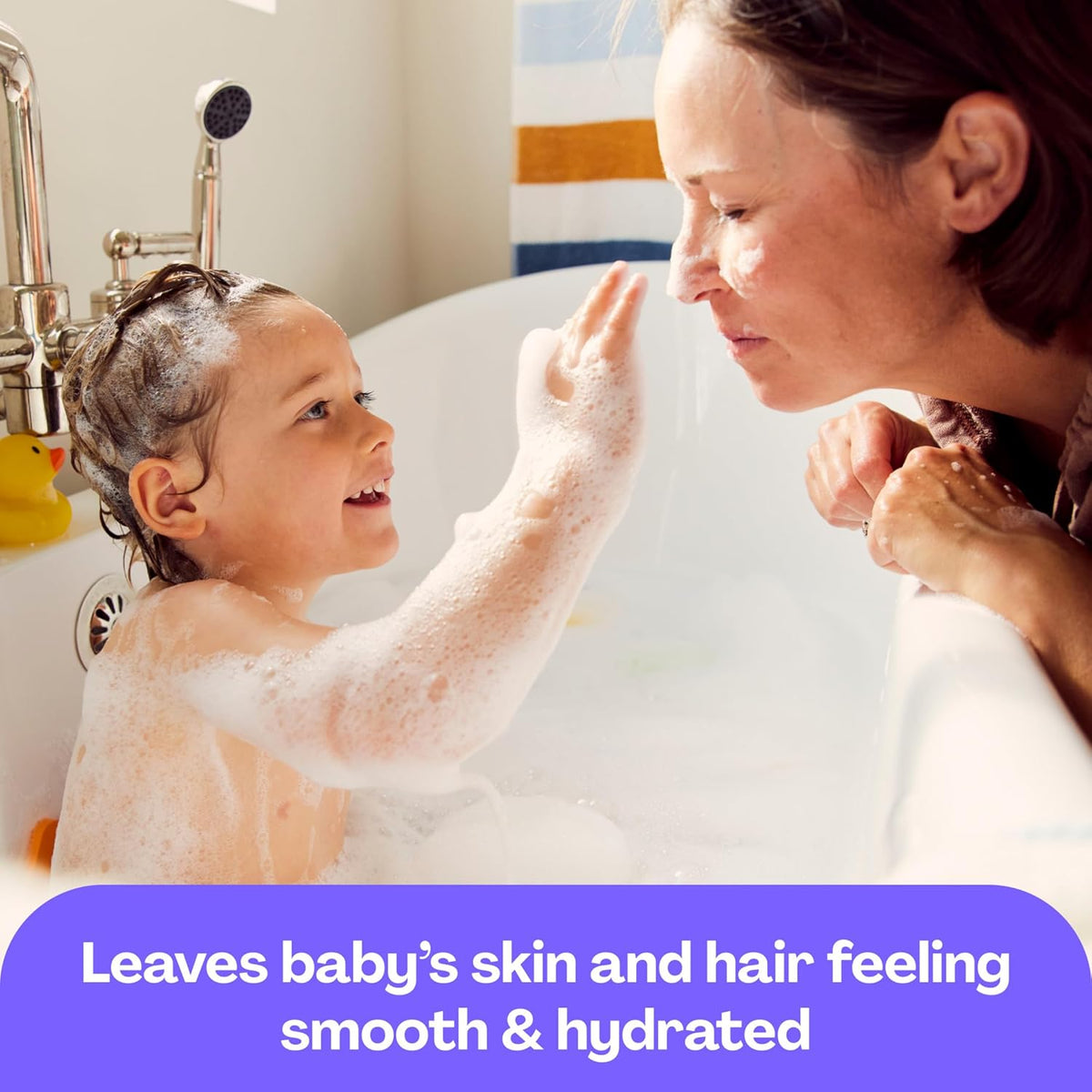 New Hello Bello Ultra-Hydrating Baby Shampoo & Body Wash (Soft Lavender Scent, 10oz Bottle) - Kidsy