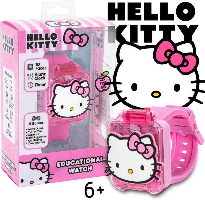 New Hello Kitty Kids Educational Watch with Interactive Learning Games - Kidsy