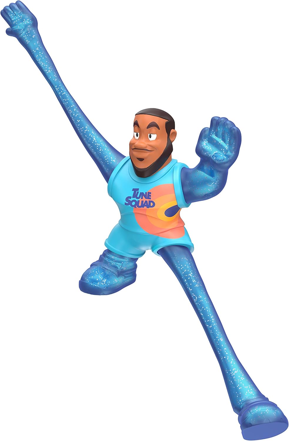 New Heroes of Goo Jit Zu Space Jam LeBron James Power Up 5" Action Figure - Kidsy