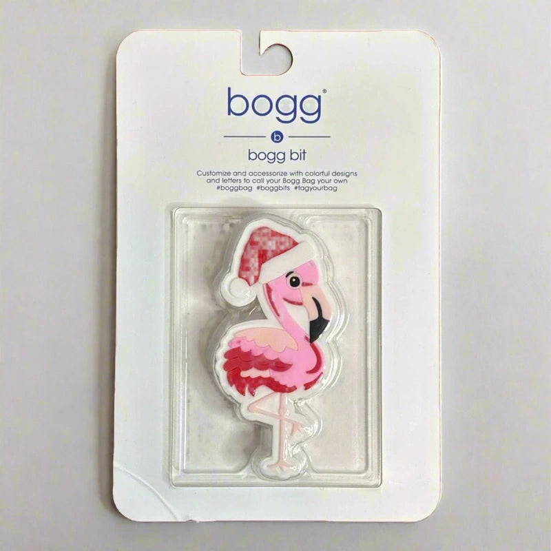 FINAL SALE Holiday Bogg Bag Bogg Bits (Flamingo)