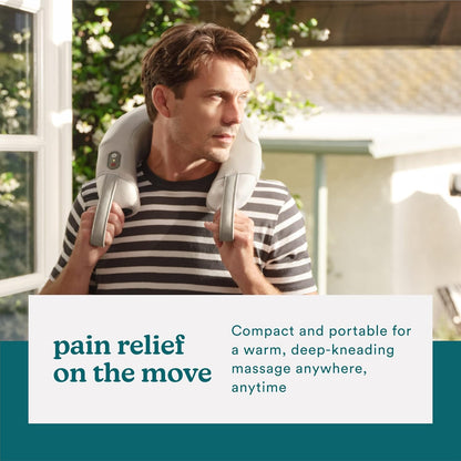 New Homedics Cordless Shiatsu Rechargeable Neck Massager - Kidsy