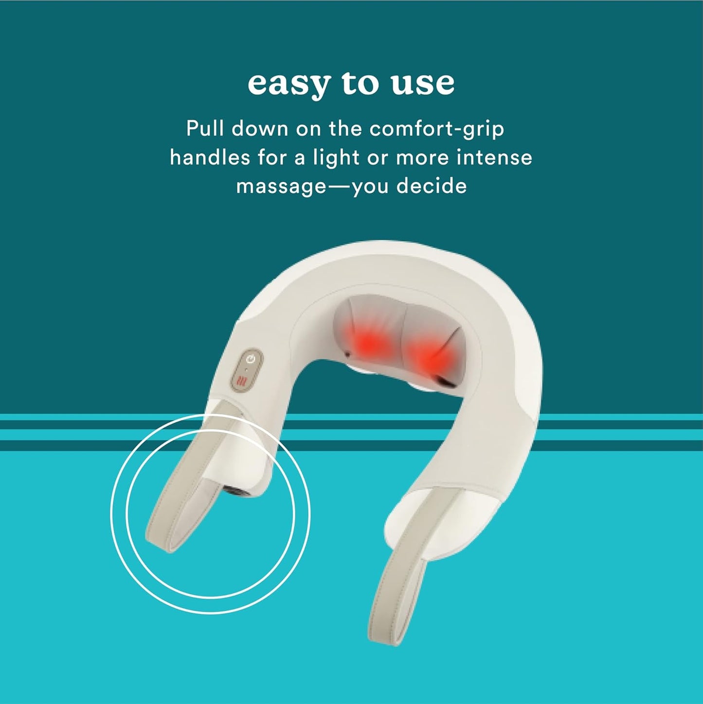 New Homedics Cordless Shiatsu Rechargeable Neck Massager - Kidsy