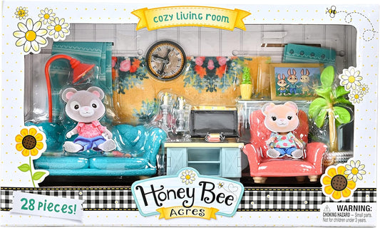 New Honey Bee Acres Cozy Living Room Décor 28 - Piece Accessory Set - Kidsy