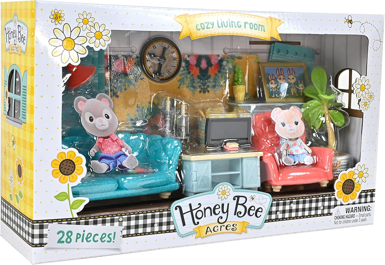 New Honey Bee Acres Cozy Living Room Décor 28 - Piece Accessory Set - Kidsy