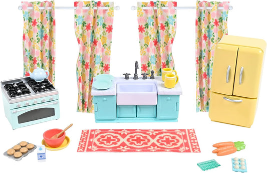 New Honey Bee Acres Sweet Home Kitchen Accessories 27 - Piece Playset - Kidsy