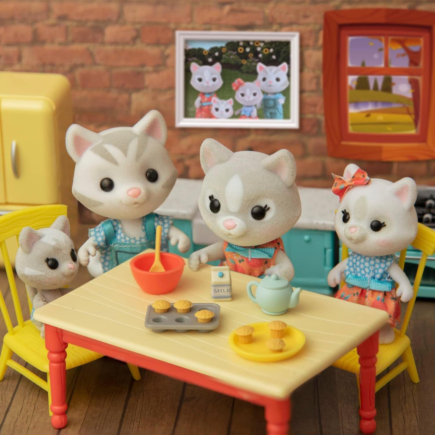 New Honey Bee Acres Sweet Home Kitchen Accessories 27 - Piece Playset - Kidsy