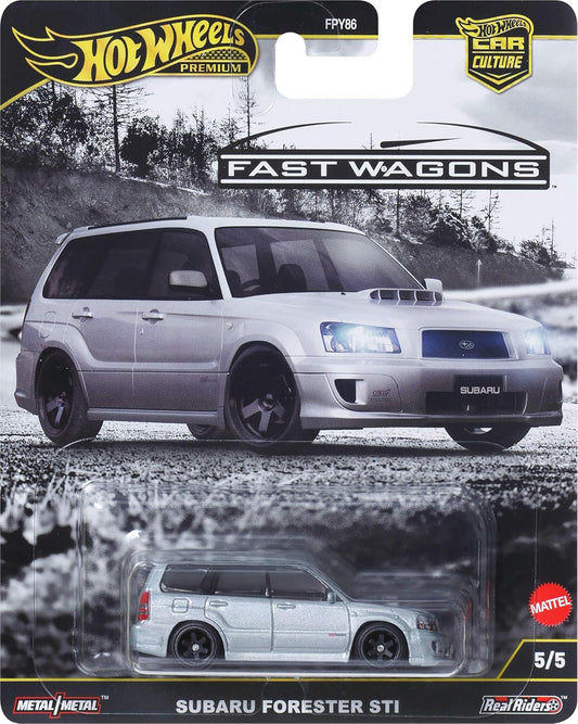 New Hot Wheels Car Culture Subaru Forester STI 1:64 Die - Cast Car (Ronin Run 2) - Kidsy