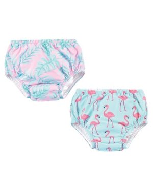 New Hudson Baby Reusable Swim Diapers (Flamingos) - Kidsy