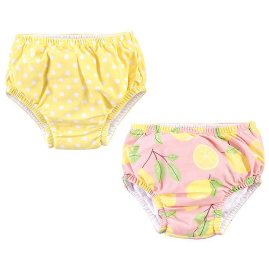 New Hudson Baby Swim Diapers, 18–24 Months (Pink Lemons) - Kidsy