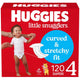 New Huggies Little Snugglers Diapers (Size 4 - 120ct: 22 - 37 lbs) - Kidsy