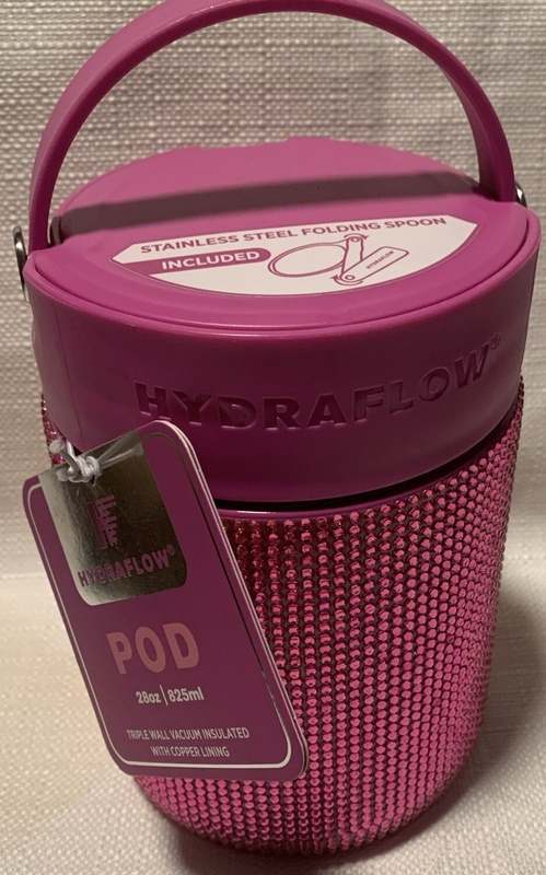 New Hydraflow POD 28oz Insulated Food Jar (Pink) - Kidsy