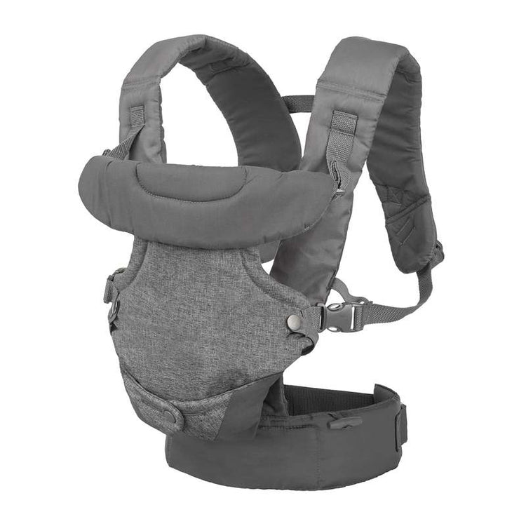 New Infantino Flip 4 - in - 1 Convertible Baby Carrier (Gray) - Kidsy