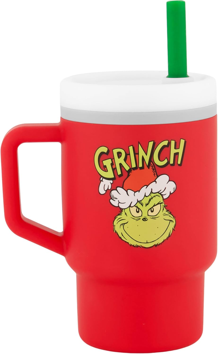 New Infantino My 1st Tumbler Sippy Cup 9 oz (Red Grinch) - Kidsy