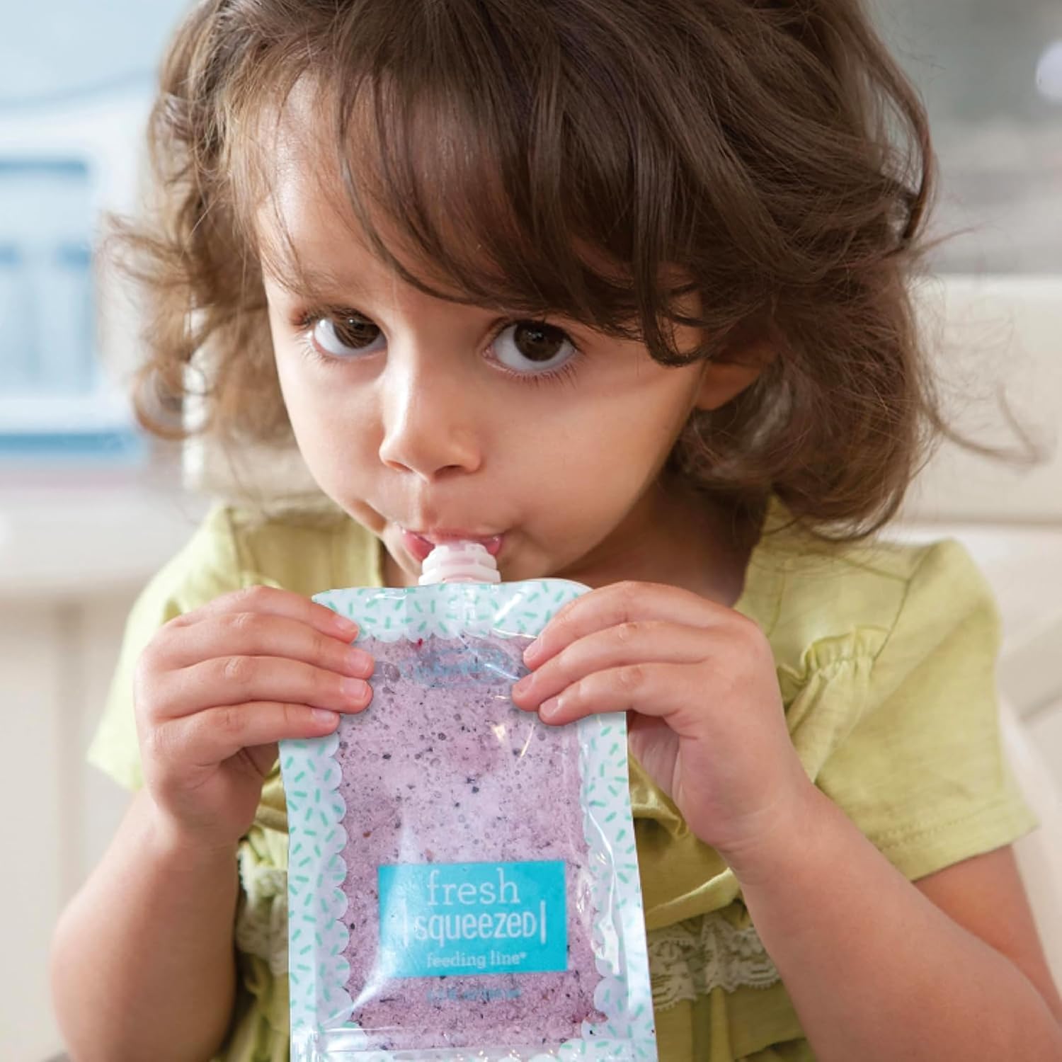 New Infantino Reusable Squeeze Pouches for Homemade Baby Food, 3.5 oz, Pack of 25 - Kidsy