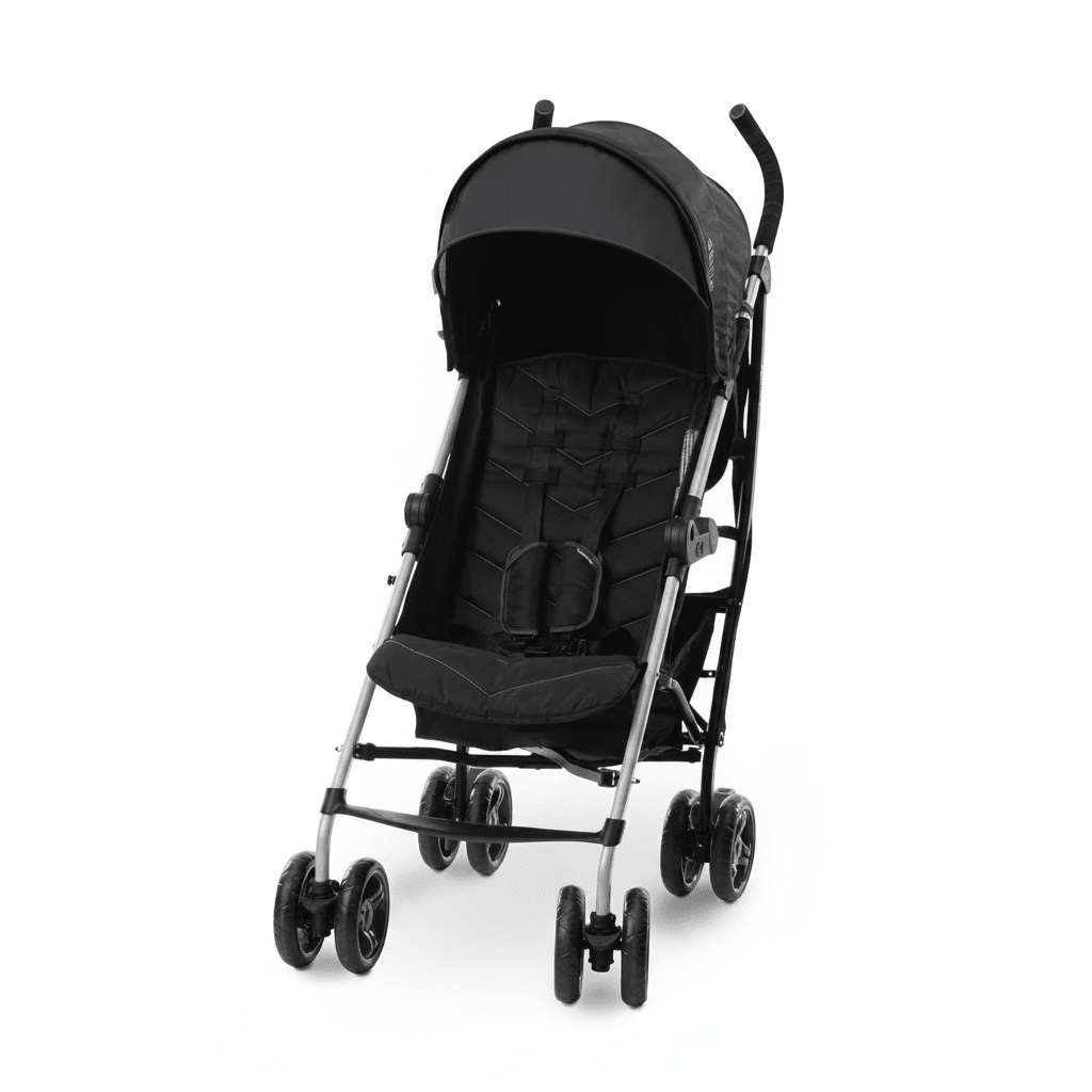 New Ingenuity 3Dlite Convenience Travel Stroller (Dark Gray) - Kidsy