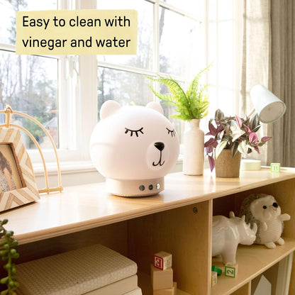 New Ingenuity Baby Dream Machine 5 - in - 1 Sleep Device with Cool - Mist Humidifier (White) - Kidsy