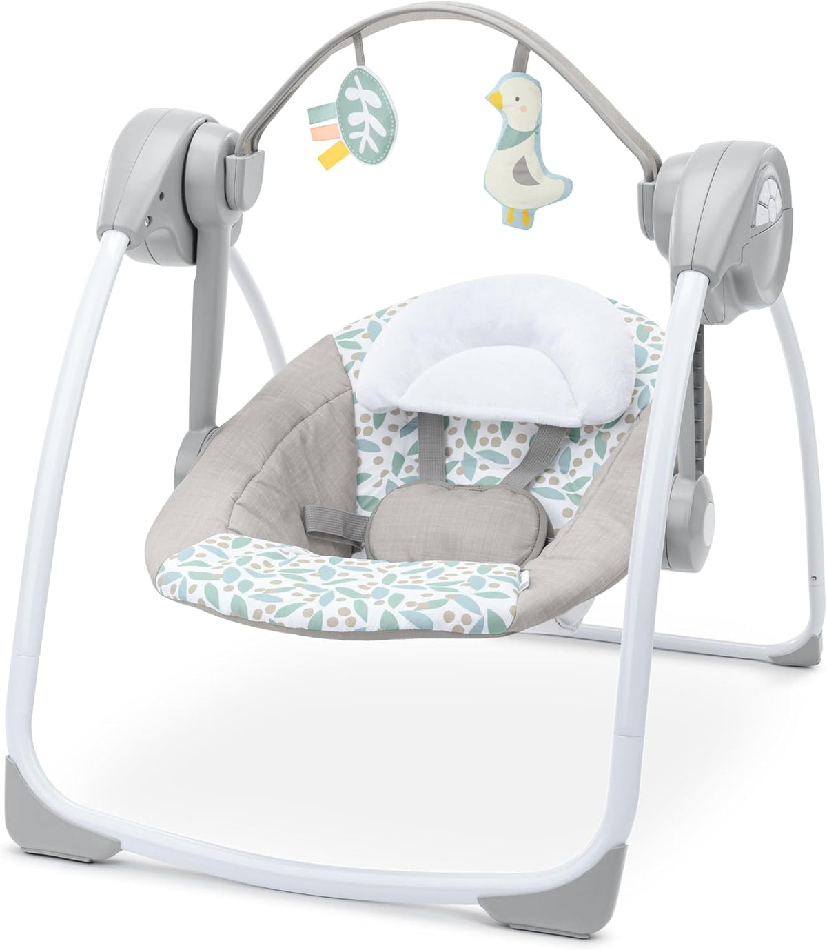 New Ingenuity Comfort 2 Go Portable Baby Swing (Endless Bloom) - Kidsy