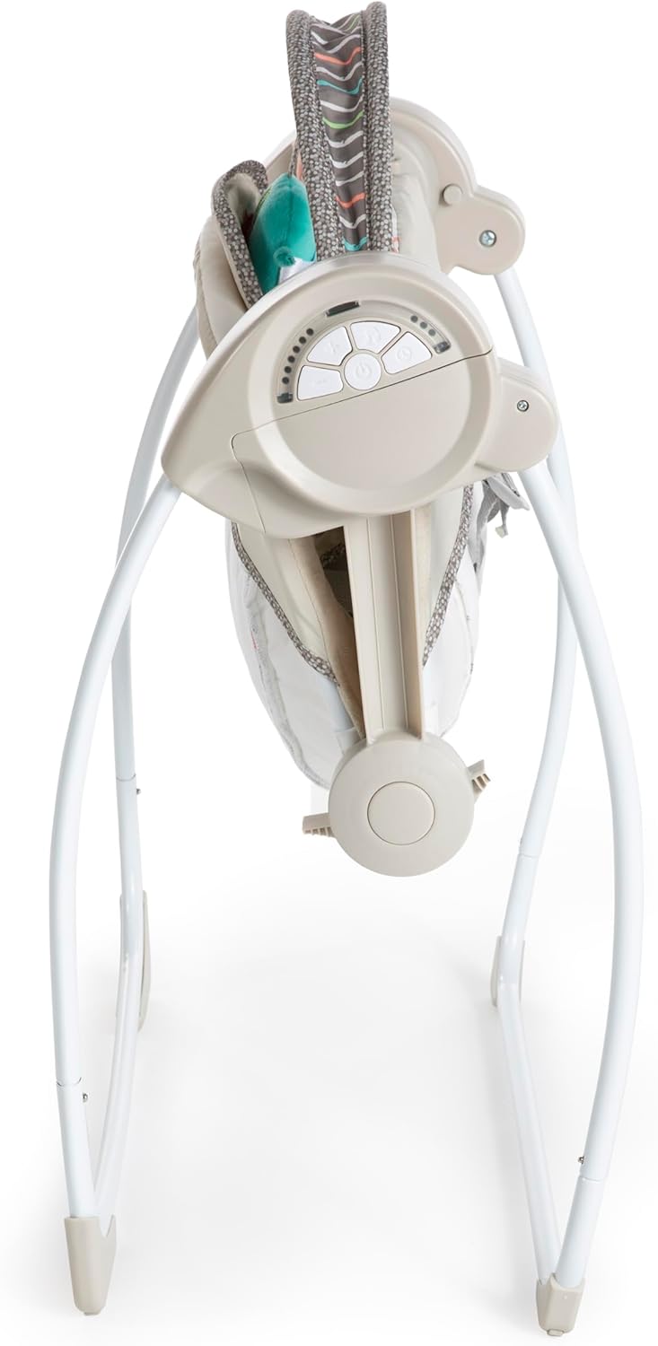 New Ingenuity Cozy Kingdom Portable Baby Swing - Kidsy