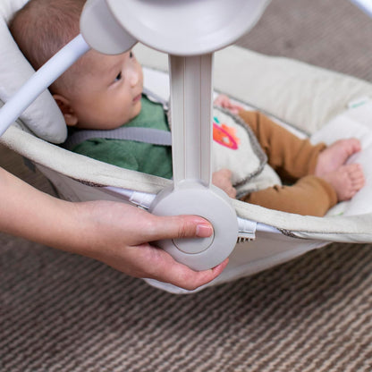 New Ingenuity Cozy Kingdom Portable Baby Swing - Kidsy