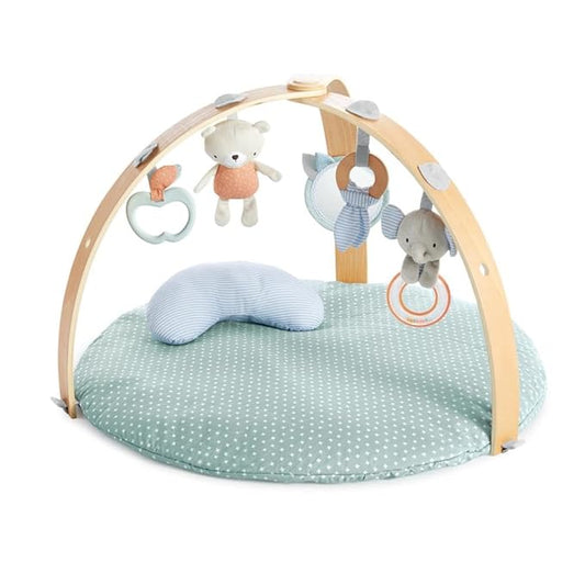 New Ingenuity Cozy Spot Reversible Duvet Activity Gym & Play Mat (Loamy) - Kidsy