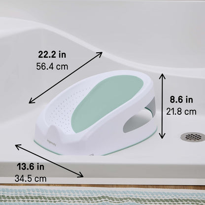 New Ingenuity Easy Rinse Baby Bather for Newborns 0–6 Months (Green) - Kidsy