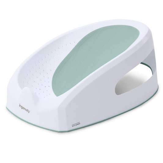 New Ingenuity Easy Rinse Baby Bather for Newborns 0–6 Months (Green) - Kidsy