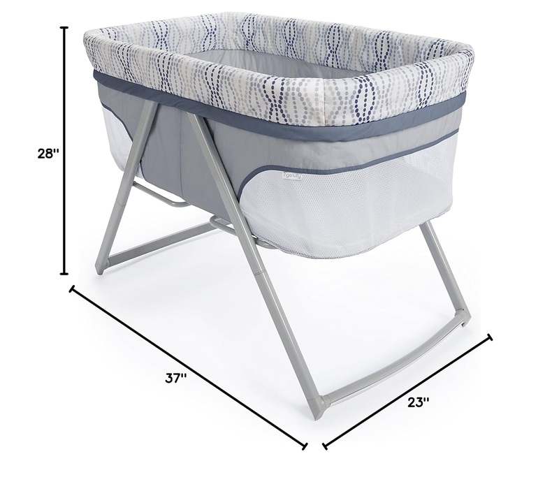New Ingenuity Foldaway Rocking Bassinet (Fletcher) - Kidsy