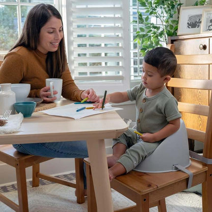 New Ingenuity: ity by Ingenuity My Spot Easy - Clean Baby Booster Feeding Chair (Grey) - Kidsy