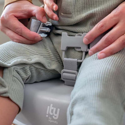 New Ingenuity: ity by Ingenuity My Spot Easy - Clean Baby Booster Feeding Chair (Grey) - Kidsy