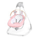 New Ingenuity Simple Comfort Compact Baby Swing with Wood Toy Bar (Pink) - Kidsy