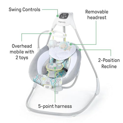 New Ingenuity SimpleComfort Multi - Direction Baby Swing (Everston) - Kidsy