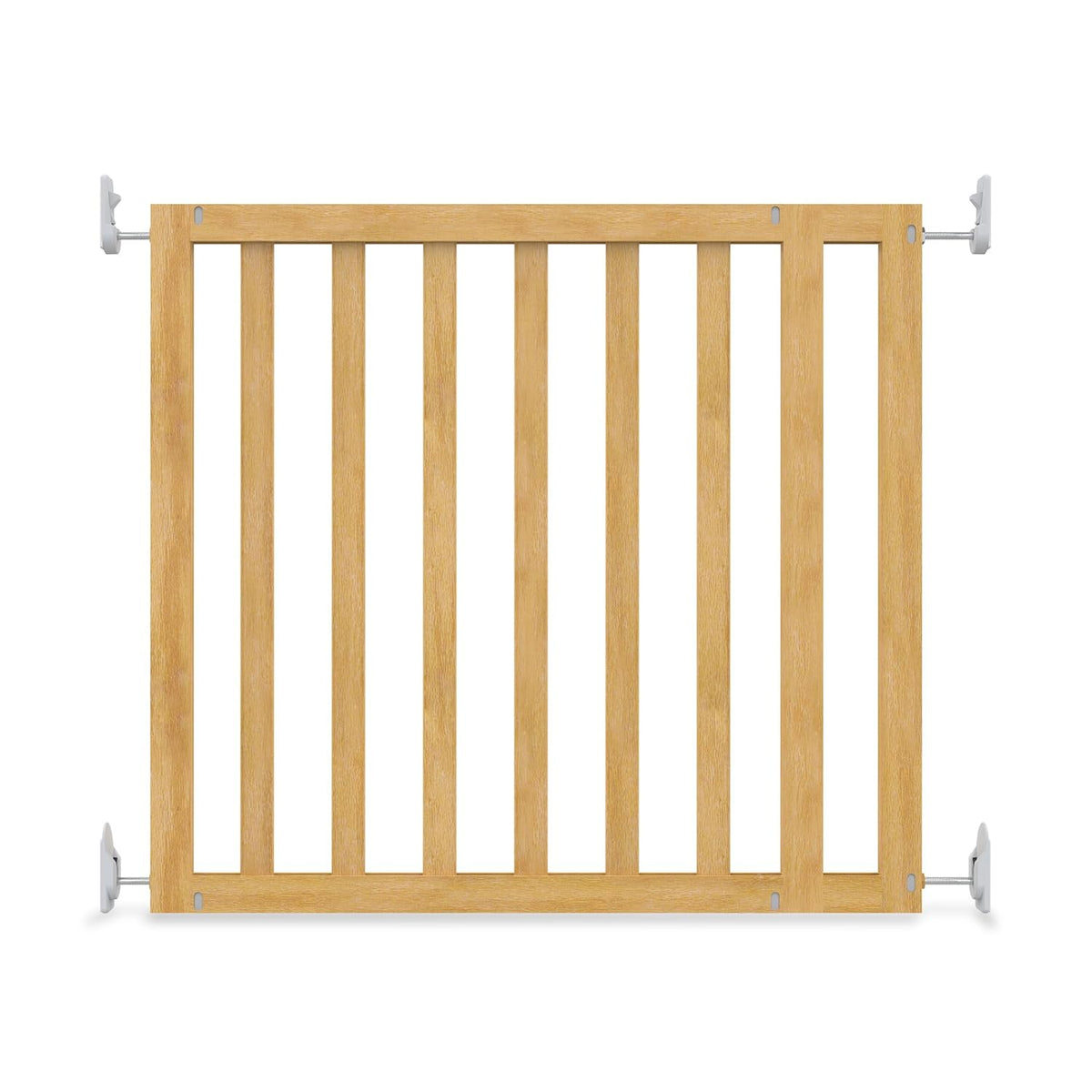 New Ingenuity The Doorway 36S Series Custom Collection, Safety Pet & Baby Gate, 30" - 36" Wide, 28" Tall (Natural) - Kidsy