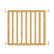 New Ingenuity The Doorway 36S Series Custom Collection, Safety Pet & Baby Gate, 30" - 36" Wide, 28" Tall (Natural) - Kidsy