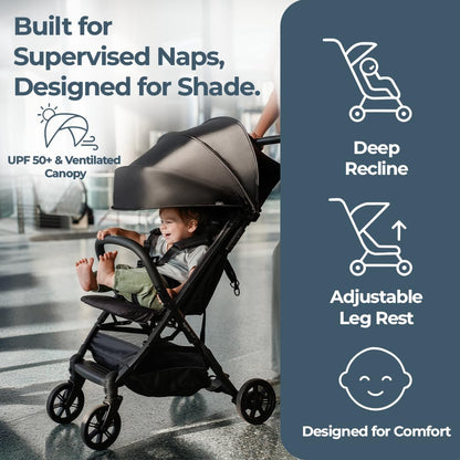 New Inglesina Quid 2 Stroller (Elephant Gray) - Kidsy