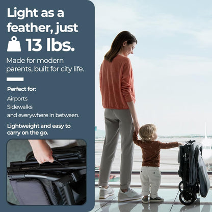 New Inglesina Quid 2 Stroller (Elephant Gray) - Kidsy