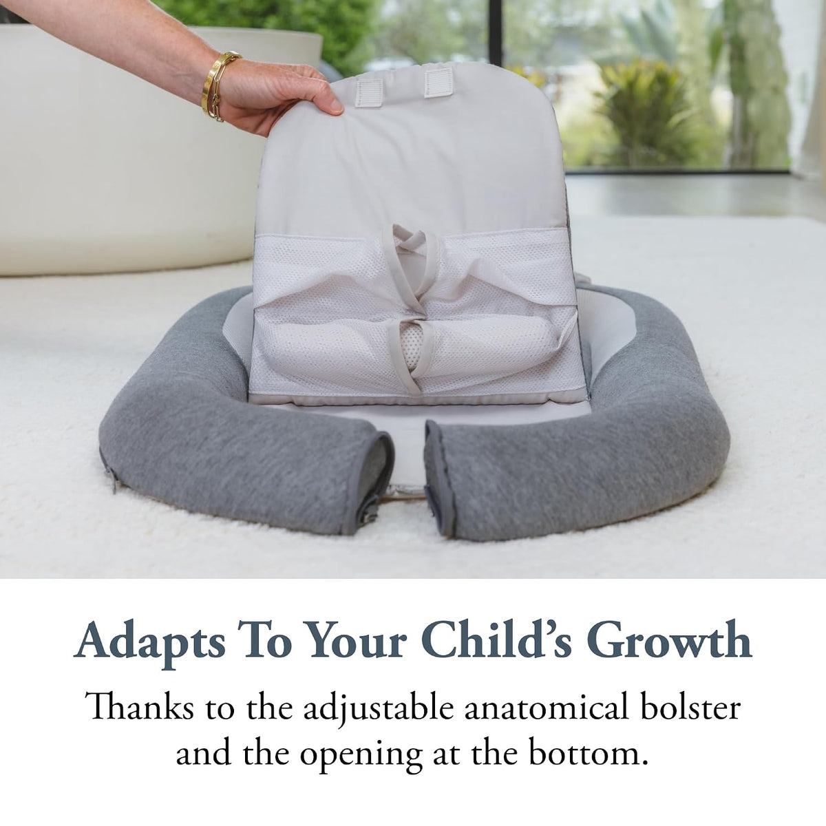 New Inglesina Welcome Pod Baby Lounger (Harmony Gray) - Kidsy