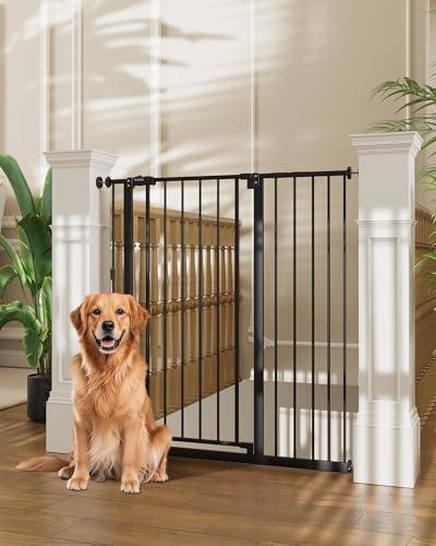 New InnoTruth Extra Tall Baby Gate 28.9" - 42.1" (Black) - Kidsy