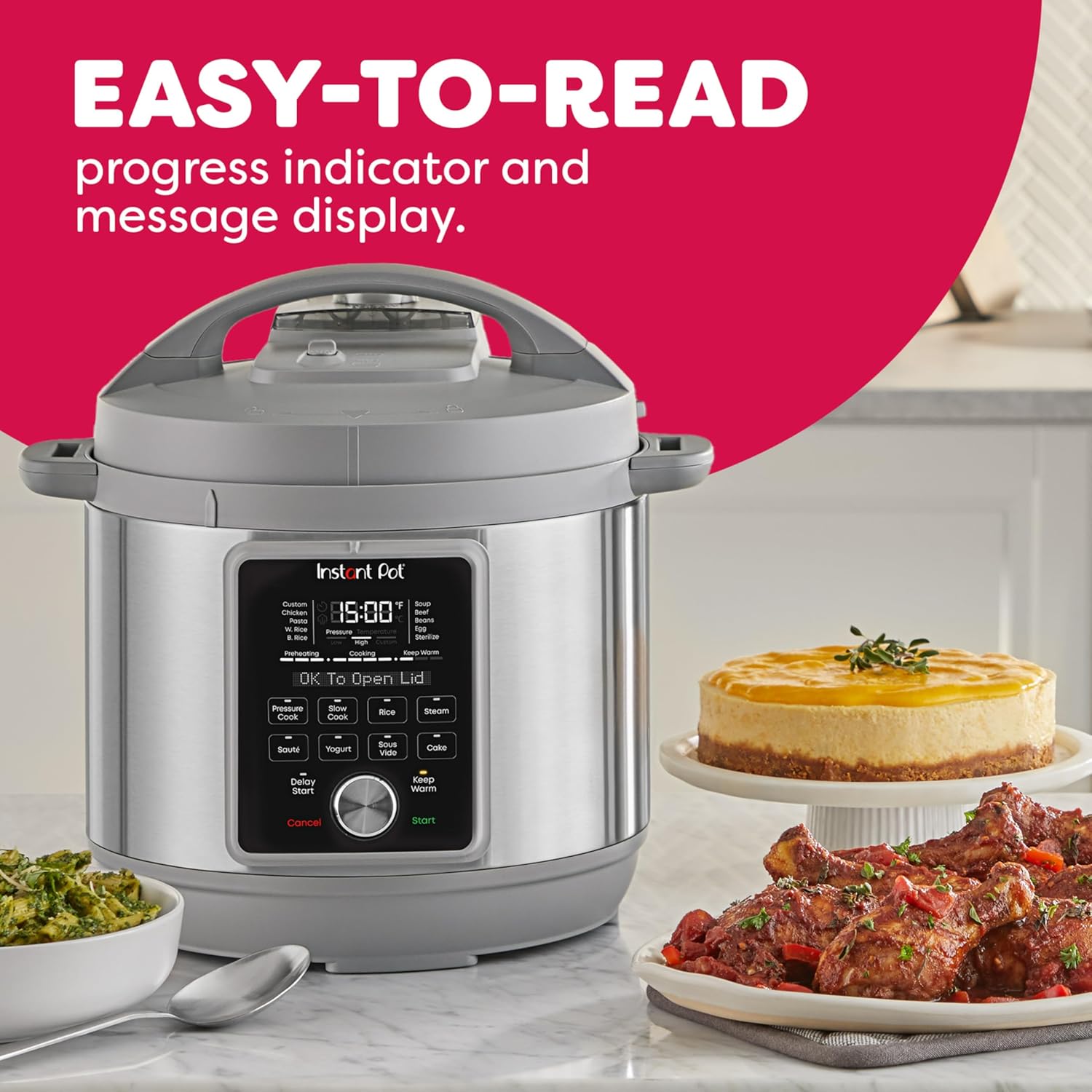 New Instant Pot 6qt Duo Plus with Whisper Quiet Pressure Cooker - Kidsy