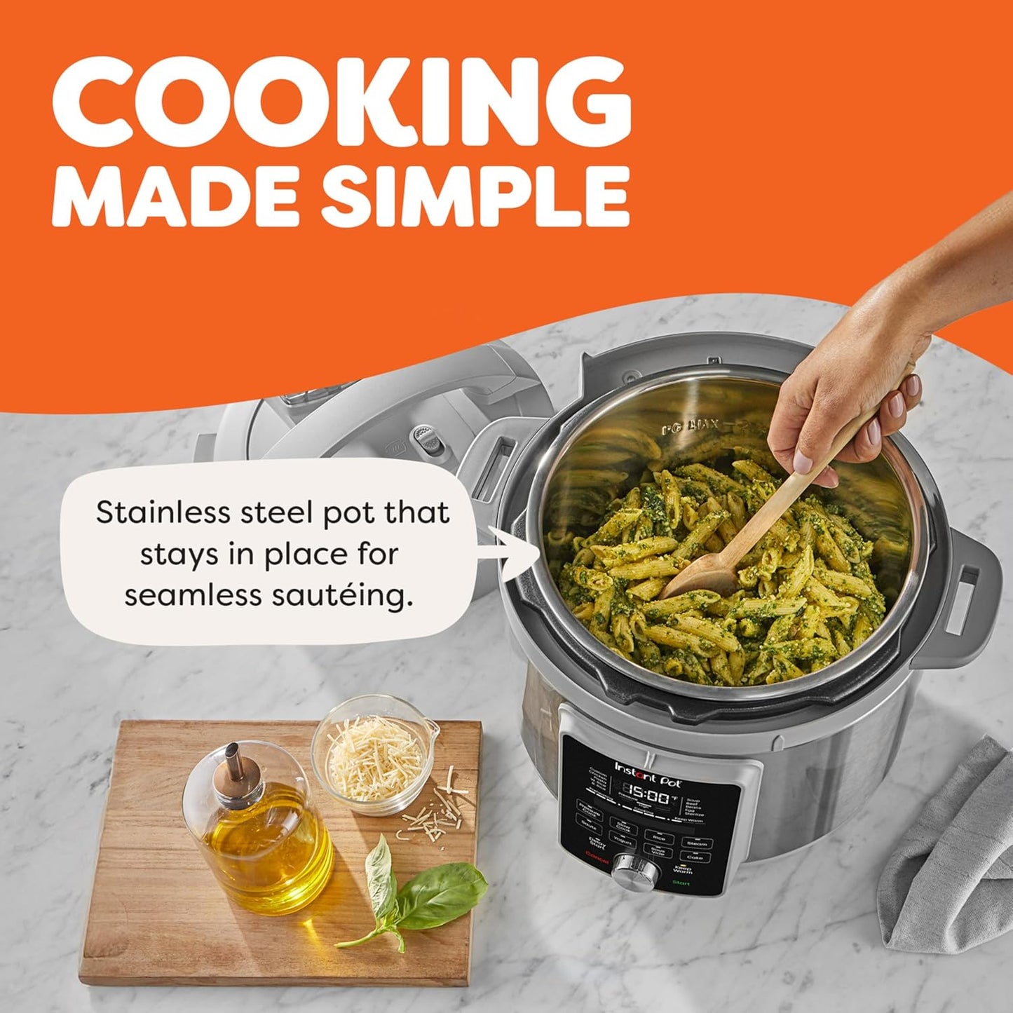 New Instant Pot 6qt Duo Plus with Whisper Quiet Pressure Cooker - Kidsy