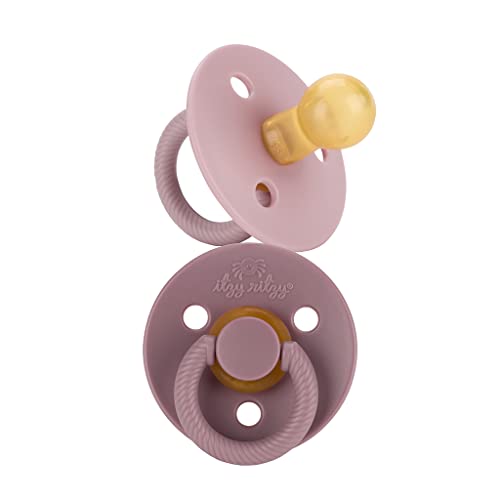 New Itzy Ritzy Itzy Soother Rubber Pacifier (Orchid & Lilac) - Kidsy