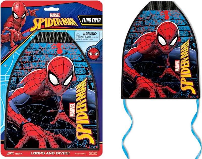 New JA - RU Marvel Spiderman Kite Launcher (1 Pack) - Kidsy