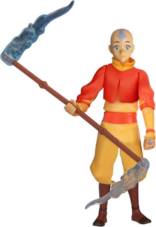 New Jazwares Avatar The Last Airbender Aang Book One 4.5 - Inch Figure - Kidsy
