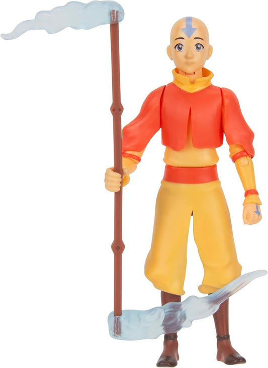 New Jazwares Avatar The Last Airbender Aang Book One 4.5 - Inch Figure - Kidsy
